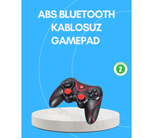 Uzun Pil Ömürlü Kablosuz Oyun Kumandası PC Telefon Tablet İçin