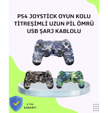 Uzun Pil Ömürlü Oyun Kolu – USB ile Hızlı Şarj Desteği