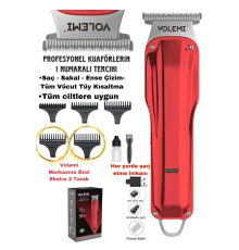 V-0085b Saç Sakal Ense Çizim Lazer Öncesi Kişisel Bakım Unisex Tıraş Makinesi