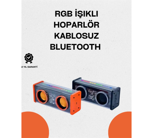 V9 Şeffaf Bluetooth Hoparlör – Güçlü Ses ve Şık Tasarım