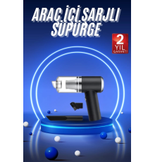 Vakumlu Süpürge Şarjlı Elektrikli Mini Taşınabilir Uzun Ömürlü Hazneli