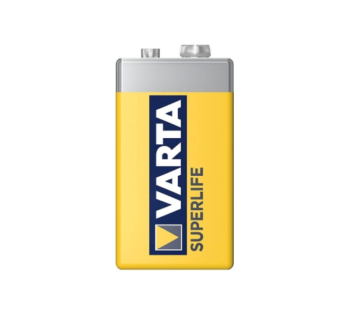 Varta Superlife Çinko 9 Volt Pil 12'li Paket Varta Superlife Çinko 9 Volt Pil 12'li Paket