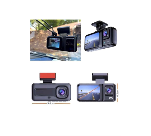 Ön ve Arka Kameralı 2 İnç 1080P Full HD DVR Araç İçi Ekran Ön ve Arka Kameralı 2 İnç 1080P Full HD DVR Araç İçi Ekran