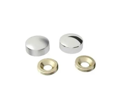 Vida Kapama Kapağı 13 Mm, Krom - 100 Adet