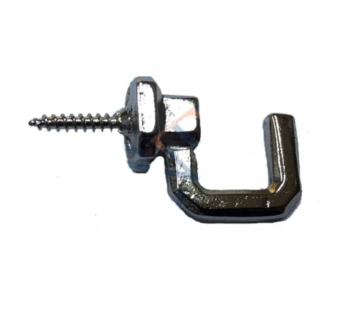 Vidalı Kanca, Askı Büyük - 15x23mm, Nikel - 1 Adet Vidalı Kanca, Askı Büyük - 15x23mm, Nikel - 1 Adet