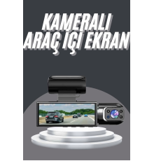 Video ve Fotoğraf Kaydedici Sürüş Kamerası Ön ve Arka Çift Kameralı