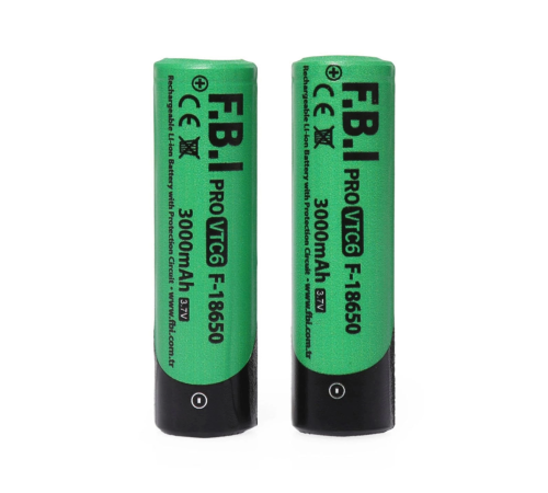 Vtc6 18650 3.7v 3000mah 30a Li-ion Şarjlı Pil + Pil Taşıma Kutusu 2'li Set Vtc6 18650 3.7v 3000mah 30a Li-ion Şarjlı Pil + Pil Taşıma Kutusu 2'li Set