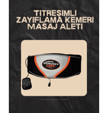 Vücut Şekillendirici Titreşimli Zayıflama Kemeri – Masajlı Göbek Eritme