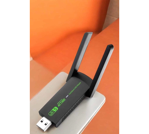 Wifi Adaptör Çift Bantlı Kablosuz Wifi Adaptörü Wifi Adaptör Çift Bantlı Kablosuz Wifi Adaptörü