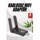 Wifi Adaptörü Bt5.0 Wifi 2'si Bir Arada Çift Bantlı Çift Anten