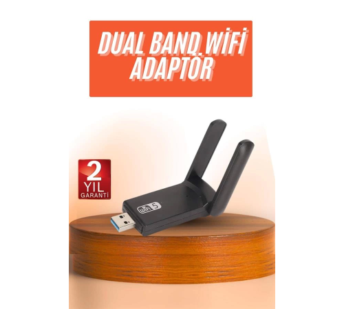 Wifi Alıcı Dual Band Usb 3.0 Adaptör Kablosuz Windows 7/8/10/11 Wifi Alıcı Dual Band Usb 3.0 Adaptör Kablosuz Windows 7/8/10/11