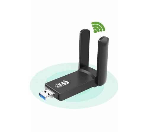 Wifi Alıcı Dual Band Usb 3.0 Adaptör Kablosuz Windows 7/8/10/11 Wifi Alıcı Dual Band Usb 3.0 Adaptör Kablosuz Windows 7/8/10/11