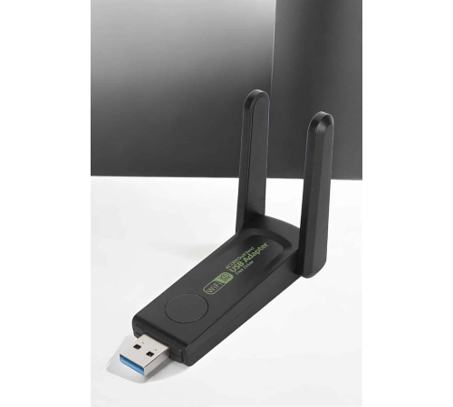 Wifi Alıcı Wifi Adaptörü USB Girişli 3.0 Wifi Alıcı Wifi Adaptörü USB Girişli 3.0