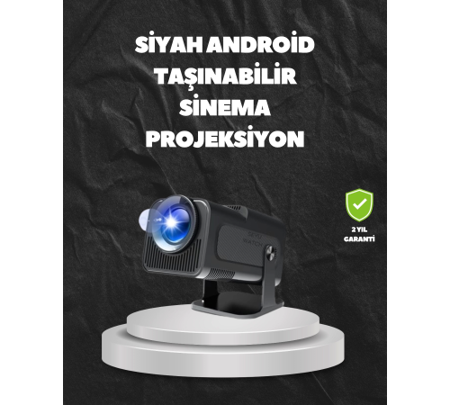 WiFi6 ve Bluetooth 5.0 Teknolojili Kablosuz Bağlantı Özellikli Projektör WiFi6 ve Bluetooth 5.0 Teknolojili Kablosuz Bağlantı Özellikli Projektör