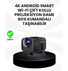 WiFi6 ve Bluetooth 5.4 Destekli LED Projektör - HCS350pro