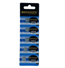 Wılkınson 1216 3v Lityum Düğme Pil 5'li Paket