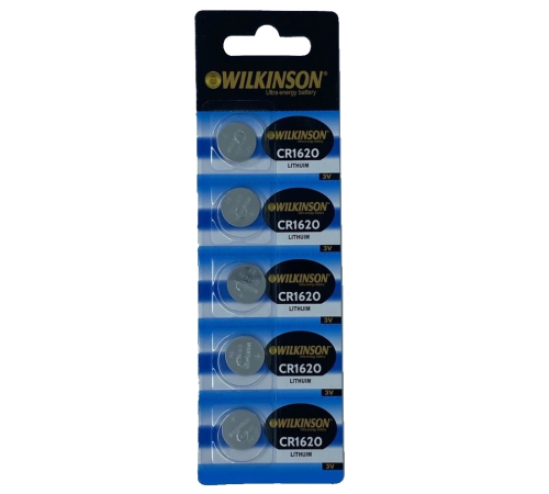 Wılkınson 1620 3v Lityum Düğme Pil 5'li Paket Wılkınson 1620 3v Lityum Düğme Pil 5'li Paket
