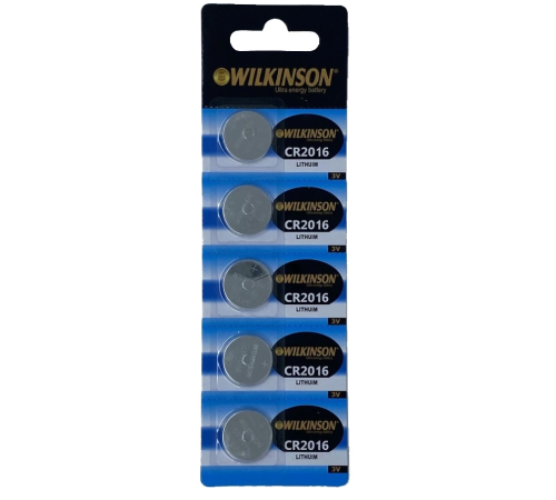 Wılkınson 2016 3v Lityum Düğme Pil 5'li Paket Wılkınson 2016 3v Lityum Düğme Pil 5'li Paket