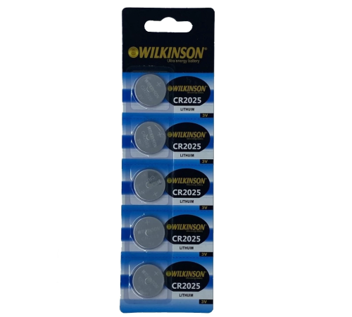 Wılkınson 2025 3v Lityum Düğme Pil 5'li Paket Wılkınson 2025 3v Lityum Düğme Pil 5'li Paket