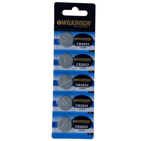 Wılkınson 2032 3v Lityum Düğme Pil 5'li Paket Wılkınson 2032 3v Lityum Düğme Pil 5'li Paket