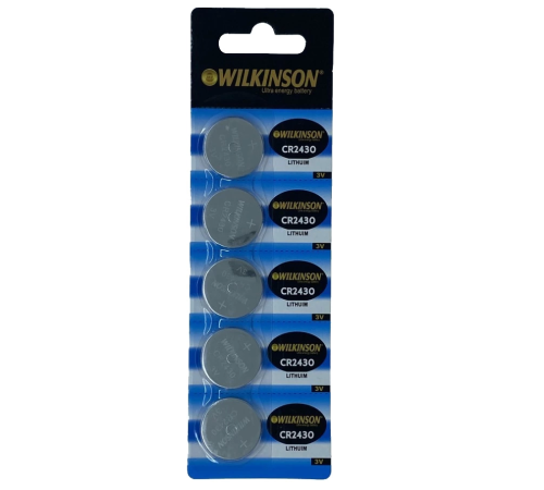 Wılkınson 2430 3v Lityum Düğme Pil 5'li Paket Wılkınson 2430 3v Lityum Düğme Pil 5'li Paket