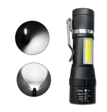Wuben Wb-017 Zoomlu Şarjlı Cob Led Güçlü El Feneri