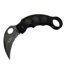 X14 5.11 Siyah Karambit Koleksiyon Çakı 16 Cm - Plastik Sap