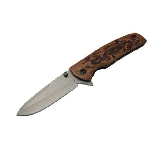 X45 Ahşap Çakı 23 Cm Manuel, Kemerlikli X45 Ahşap Çakı 23 Cm Manuel, Kemerlikli