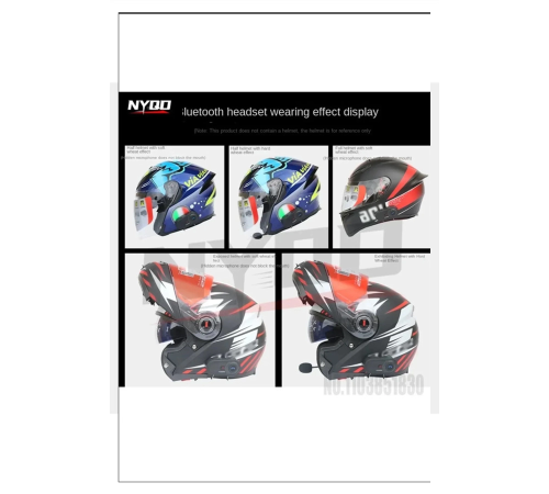 X63 Motosiklet Kask Kulaklık Intercom Işıklı Motorsiklet Interkom 5.3 X63 Motosiklet Kask Kulaklık Intercom Işıklı Motorsiklet Interkom 5.3