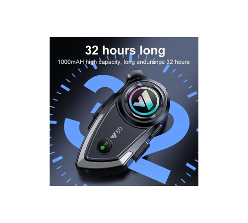 Y80 Motosiklet Kask Kulaklık Intercom Işıklı Motorsiklet Interkom Y80 Motosiklet Kask Kulaklık Intercom Işıklı Motorsiklet Interkom
