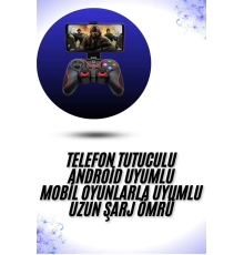 Yeni Nesil X3 Gamepad Android Uyumlu Telefon Tutucu Özellikli Joystick
