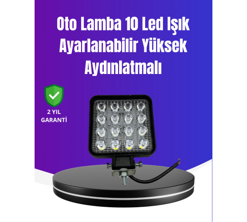 Yoğun Işık Gücüne Sahip LED Far | Traktör, Off-Road ve Kamyonet Uyumlu Yoğun Işık Gücüne Sahip LED Far | Traktör, Off-Road ve Kamyonet Uyumlu