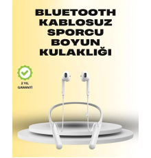Yüksek Kapasiteli Pil Destekli Boyun Askılı Kulaklık – 100 Saat Dayanıklı