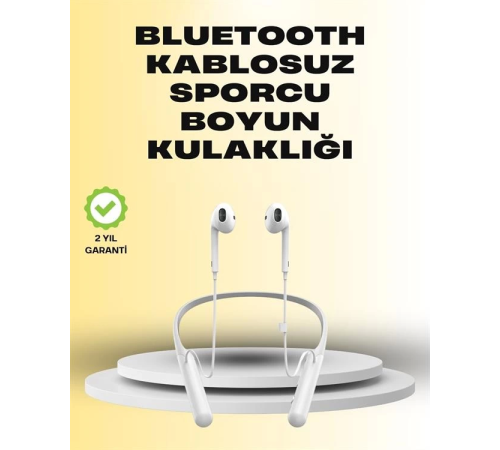 Yüksek Kapasiteli Pil Destekli Boyun Askılı Kulaklık – 100 Saat Dayanıklı