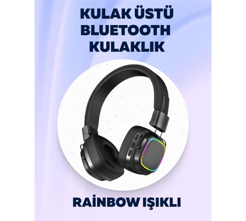 Yüksek Ses Kaliteli Kablosuz Kulak Üstü Kulaklık – BT 5.3