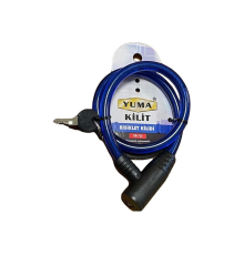 Yuma Ym-733 Mavi 65 Cm Bisiklet Kilidi