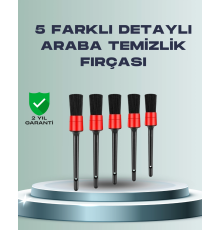 Yumuşak Kıllı Araç Bakım Fırça Takımı