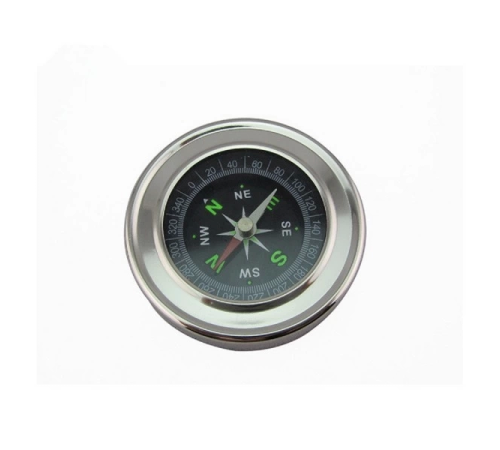 Yuvarlak Metal Kasa Dayanıklı Pusula 80mm