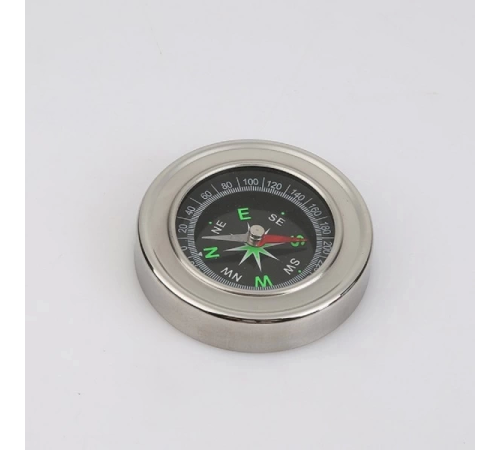 Yuvarlak Metal Kasa Dayanıklı Pusula 80mm