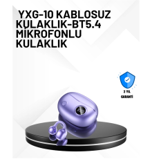 YXG10 Bluetooth Kulaklık – Cilt Dostu, Uzun Pil, Çift Dil Destekli Akıllı Tasarım
