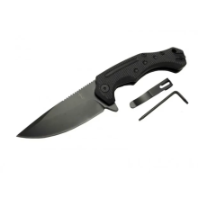 Zero Error 7-12 Black Çakı 22 Cm Manuel, Kemerlikli
