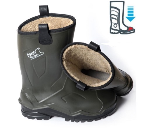 Pollyboot Power Rigger Çizme Çelik Burunlu Kürklü