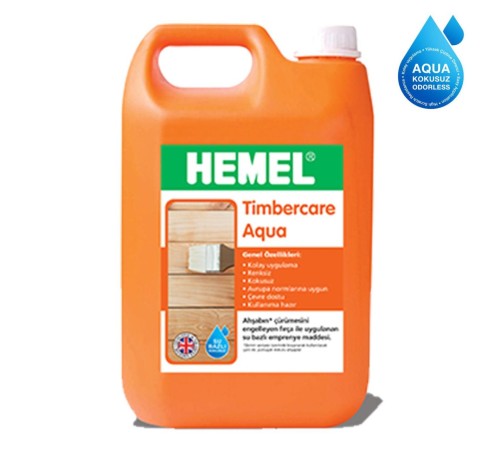 Ahşap Çürüme Koruyucu 20 Litre Şeffaf Hemel Timbercare Aqua Emprenye