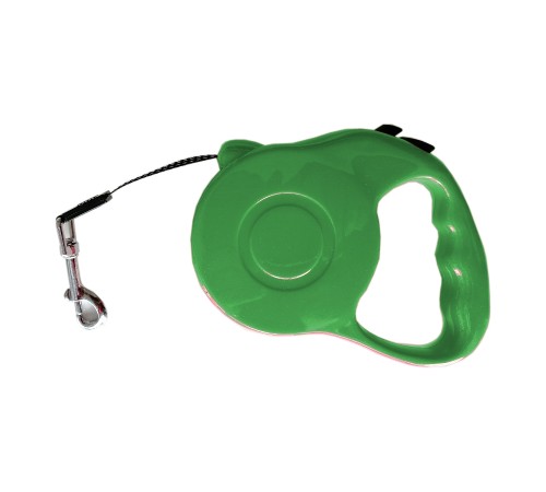 Kedi Köpek Otomatik Gezdirme Tasması 3 Metre Yeşil Renk