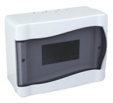 Kapeks 6 lı Sıva Üstü Plastik Sigorta Kutusu