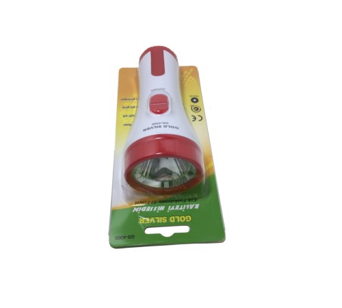ŞARJLI EL FENERİ GOLD SILVER GS-4300 1 WATT