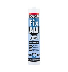 Soudal Fix All Crystal 290 Ml Kartuş Güçlü Silikon Yapıştırıcı