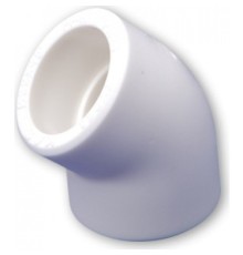 Pvc Boru Dirsek 45 Derece PPRC 32 mm 10 Adet