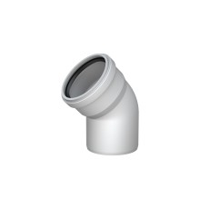 Pvc Atık Su Borusu 45 derece 75 mm 10 Adet