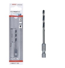 Bosch Pointteq Altıgen Şaftlı Hss Matkap Ucu 3,5 mm